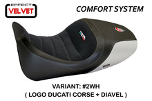 Load image into Gallery viewer, Ducati Diavel 1200 2015-2018 Tappezzeria Italia Imola-1 Comfort Foam Seat Cover