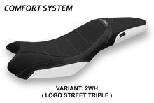 Load image into Gallery viewer, Triumph Street Triple 2013-2016 TPZ Mariposa-3 Comfort Foam Seat Cover