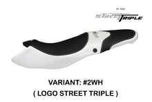 Load image into Gallery viewer, Triumph Street Triple 675 2007-2012 TPZ Italia Alessandro Seat Cover New