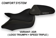 Load image into Gallery viewer, Triumph Speed Triple 2016-2019 TPZ Maglie-TB Comfort Foam Seat Cover New