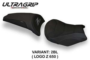 Kawasaki Z650 Ninja 2017-2019 Tappezzeria Italia Scopeti-3 Seat Cover Ultra-Grip