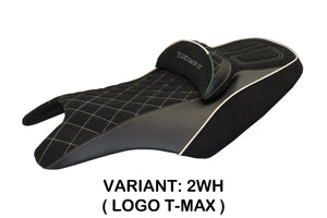 Yamaha Tmax 500 530 2008-2016 Tappezzeria Italia MCN Seat Cover Anti-Slip New