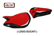 Load image into Gallery viewer, Ducati Panigale 1299 TPZ Italia Seat Cover Paris Velvet Effect New