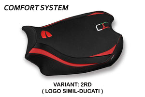 Ducati Panigale V4 2018-2020 Tappezzeria Italia Glinka Comfort Foam Seat Cover