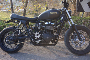 MassMoto Exhaust Full System 2in1in2 Monstrous New Triumph Scrambler