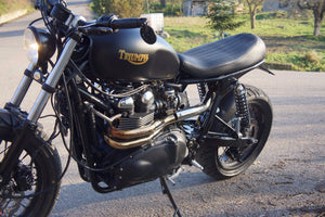 MassMoto Exhaust Full System 2in1in2 Monstrous New Triumph Scrambler