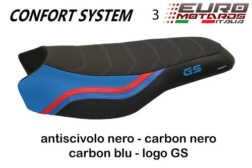 BMW R1200 GS Rallye 2017-2019 Tappezzeria Italia Bonn-1 Comfort Foam Seat Cover