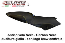 Load image into Gallery viewer, BMW K1200S K1300S TPZ Lariano Total Black Seat Cover Multi Colors New