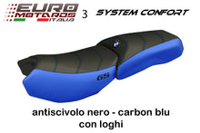 Load image into Gallery viewer, BMW R1200 GS Adventure 2013-2018 Tappezzeria Carbon Comfort Foam Seat Cover New