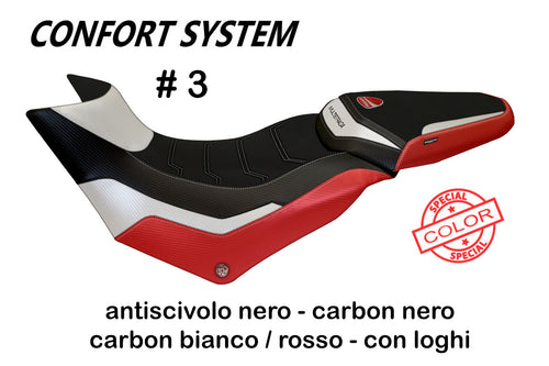 Ducati Multistrada 950 2017-2018 Tappezzeria Italia SC Comfort Foam Seat Cover