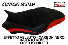 Load image into Gallery viewer, Ducati Monster 821 1200 2017-2018 Tappezzeria Italia Ovada-1 Comfort Seat Cover