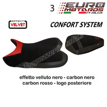 Load image into Gallery viewer, Yamaha R1 2009-2014 TPZ Italia Cardiff-2 Velvet Comfort Foam Seat Cover
