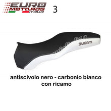 Load image into Gallery viewer, Ducati Supersport 1999-2007 Tappezzeria Italia Anzio Carbon Seat Cover 6 Colors
