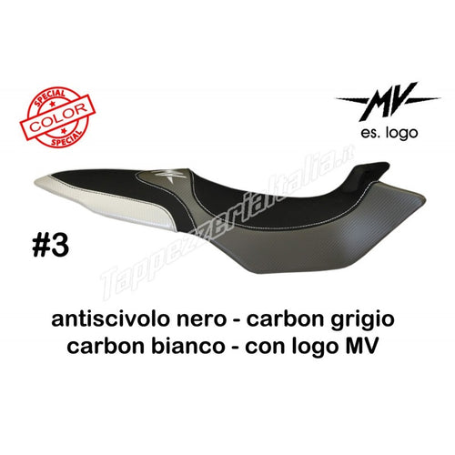 MV Agusta Brutale 675 800 2012-2016 Tappezzeria Italia Seat Cover Biella Special