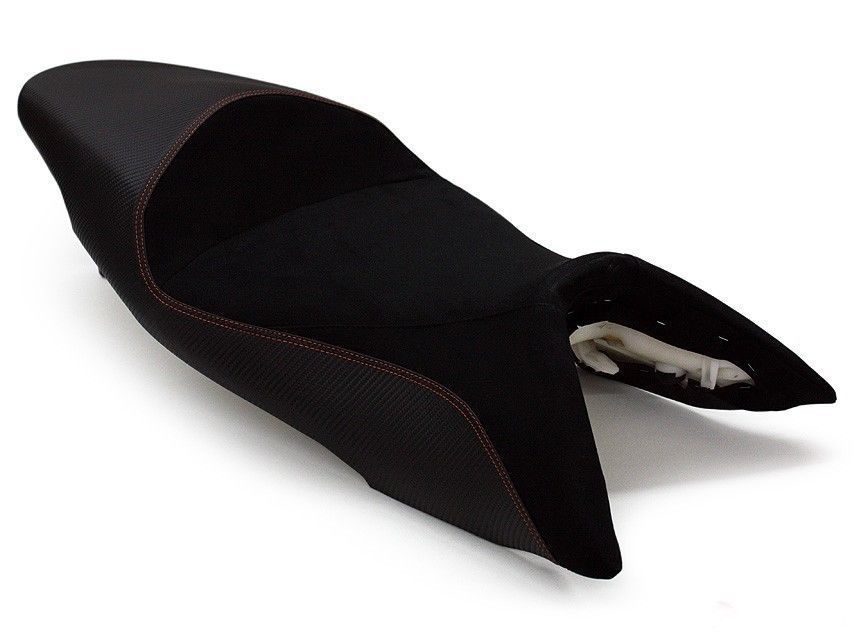 Luimoto Baseline Suede Seat Cover 6 Color Options For Aprilia Shiver SL750 07-09