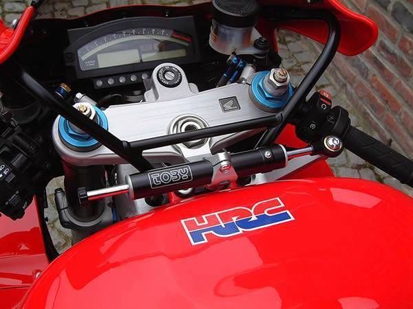 Honda RC51 SP1 RVT1000R 2000-2001 Toby Steering Damper Stabilizer & Mount Kit