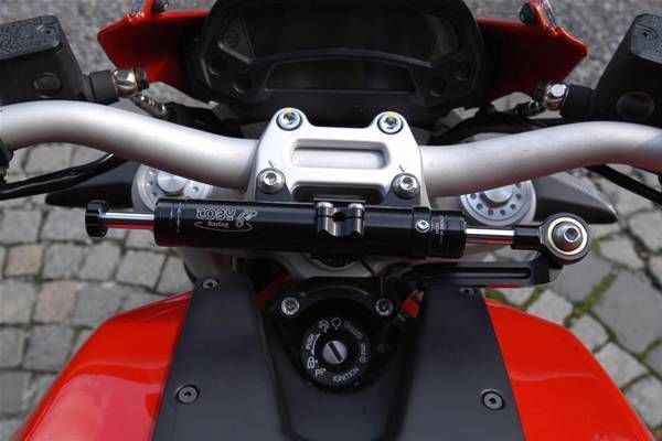 Ducati Monster 796 2011-2015 Toby Belgium Steering Damper Stabilizer & Mount Kit