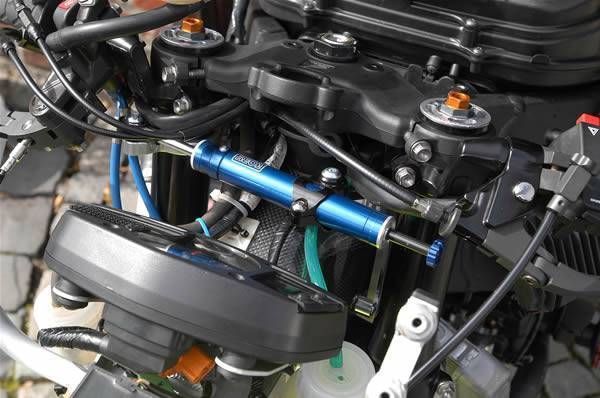 Honda CBR600RR 2007-2012 Toby Steering Damper Stabilizer Kit Race Use Ti/Carbon