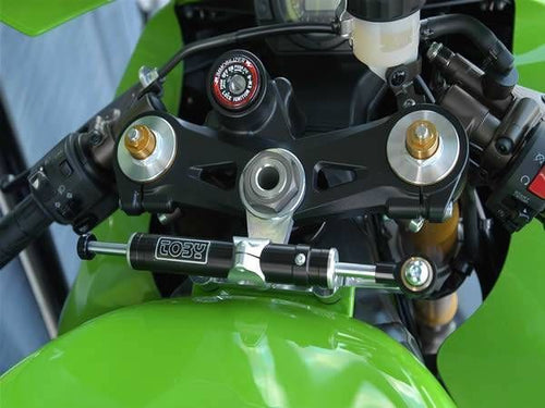 Kawasaki ZX10R 2004-2005 Toby Steering Damper Stabilizer Kit Race Use Ti/Carbon