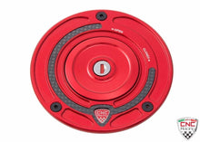 Load image into Gallery viewer, CNC Racing Gas Tank Cap Carbon 4 Colors Yamaha FZR /GTS 1000 MT-01 MT-03 R6 R1
