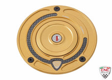 Load image into Gallery viewer, CNC Racing Gas Tank Cap Carbon 4 Colors Yamaha FZR /GTS 1000 MT-01 MT-03 R6 R1