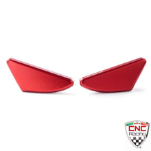 Load image into Gallery viewer, CNC Racing Mirror Block Off Plates Black For Ducati 899 1199 Panigale Superlegge
