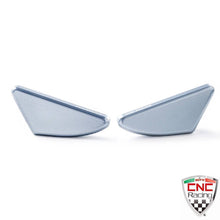 Load image into Gallery viewer, CNC Racing Mirror Block Off Plates Black For Ducati 899 1199 Panigale Superlegge
