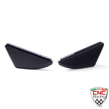 Load image into Gallery viewer, CNC Racing Mirror Block Off Plates Black For Ducati 899 1199 Panigale Superlegge