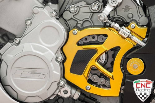 CNC Racing Sprocket Cover With Carbon For MV Agusta F3 Brutale 675 800 /RR /RC