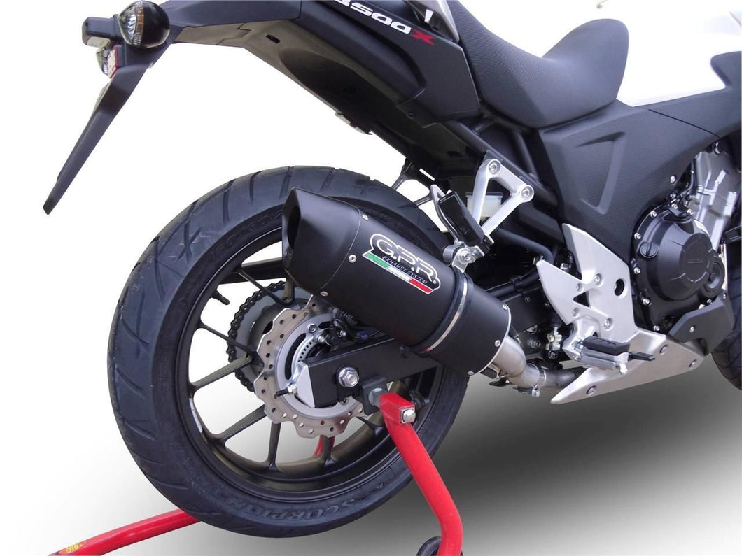 Honda CB500X 2013-2015 GPR Exhaust Full System With Furore Muffler Silencer New