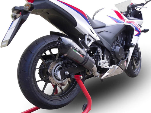 Honda CBR 500 R 2013-2018 GPR Exhaust Full System With GPE CF Muffler Silencer