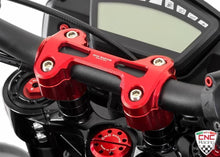 Load image into Gallery viewer, Ducati Hypermotard 821 CNC Racing Bar Riser Stock Bar 20mm Higher