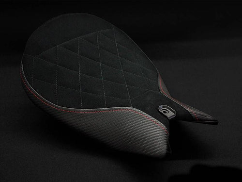 Luimoto Diamond Edition Suede Seat Cover 3 Color Options For Ducati 899 Panigale