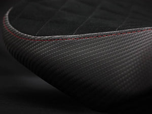 Luimoto Diamond Edition Suede Seat Cover 3 Color Options For Ducati 899 Panigale