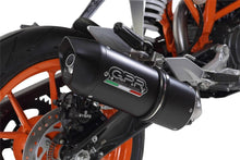 Load image into Gallery viewer, GPR Exhaust Systems Furore Black Slipon Muffler Side for KTM Duke 390 2013-2016