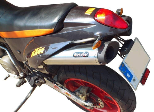 Honda FMX 650 2005-2006 Endy Exhaust Dual Silencers XR-3 Slip-On