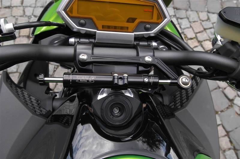 Kawasaki Z1000 2010-2013 Toby Belgium Steering Damper Stabilizer & Mount Kit
