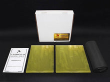 Load image into Gallery viewer, Luimoto Premium Gold Gel Inserts Set Rider &amp; Passenger Motorcycle Seat Cover New
