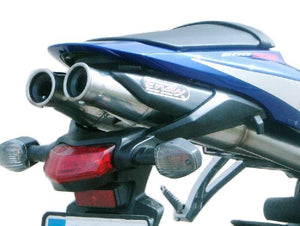 Kawasaki ZX6R Ninja 2005-2006 Endy Exhaust Dual Silencers Copacone