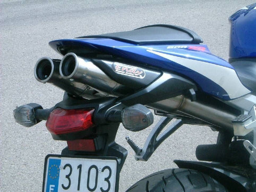 Honda CBR600RR 2005-2006 Endy Exhaust Dual Silencers Copacone