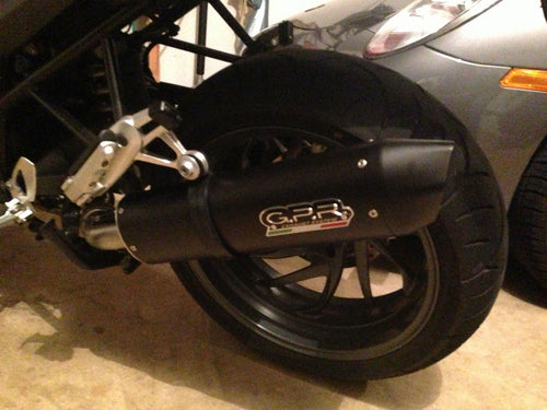 BMW R1200 ST/RT 2003-2008 GPR Exhaust Systems Furore Black Slipon Silencer New