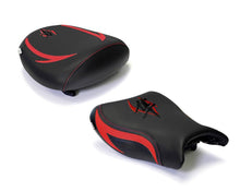 Load image into Gallery viewer, Luimoto designer seat cover set Kanji 3 color options for Suzuki Hayabusa 1999-2007 — Euro Motards