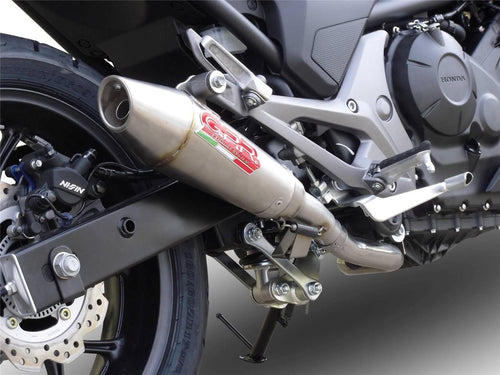 Honda NC750 X-S 2014-18 GPR Exhaust Systems Powercross Slipon Muffler Road Legal