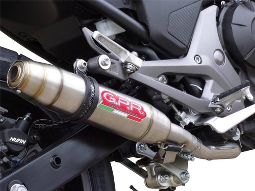 Honda NC 750 X - S DCT 2014-2015 GPR Exhaust Slipon Silencer Deeptone Inox New