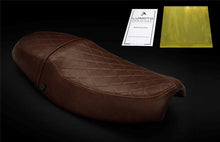 Load image into Gallery viewer, Luimoto vintage dark brown seat cover for Triumph Thruxton 2004-2015 — Euro Motards — view 3
