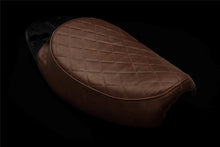 Load image into Gallery viewer, Luimoto vintage seat cover for Triumph Scrambler Bonneville 2000-2015 — Euro Motards — view 2