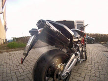 Load image into Gallery viewer, Aprilia Shiver SL 750 Silmotor Italia Exhaust Mid System With Carbon Silencers