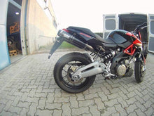 Load image into Gallery viewer, Aprilia Shiver SL 750 Silmotor Italia Exhaust Mid System With Carbon Silencers