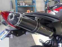Load image into Gallery viewer, Aprilia Dorsoduro 750 Silmotor Italia Full Exhaust System With Carbon Silencers