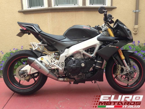 Aprilia Tuono V4 R Zard Exhaust Conical Titanium Silencer Carbon Cap